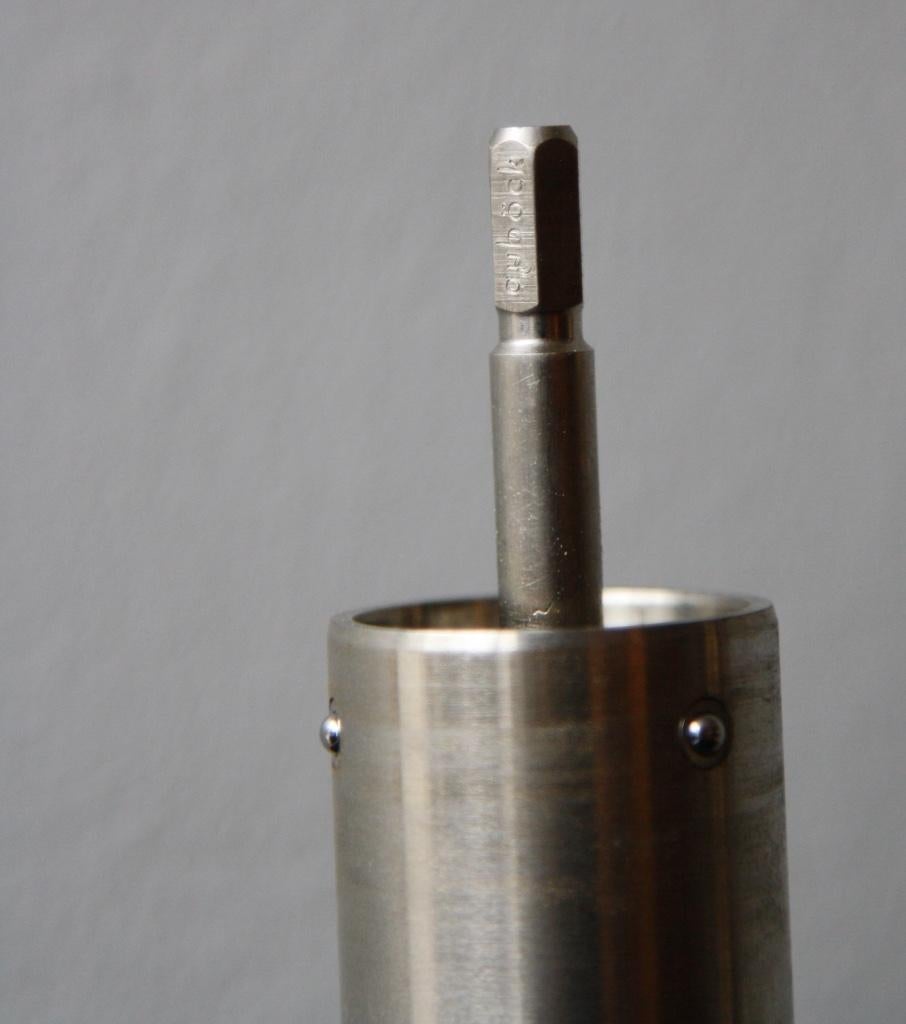 Contemporary Italic Mill - Matt Nickel Plated /Michael Anastassiades x Werkstätte Carl Auböck For Sale