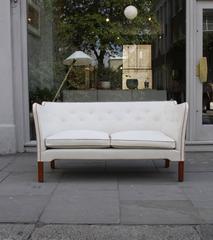 Wonderful Small Sofa by Danish Master Cabinetmaker
