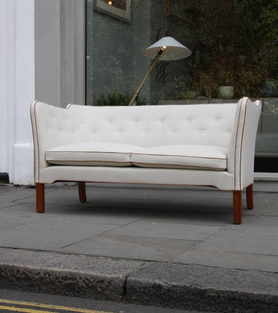 Wonderful Small Sofa by Danish Master Cabinetmaker In Excellent Condition In London, GB