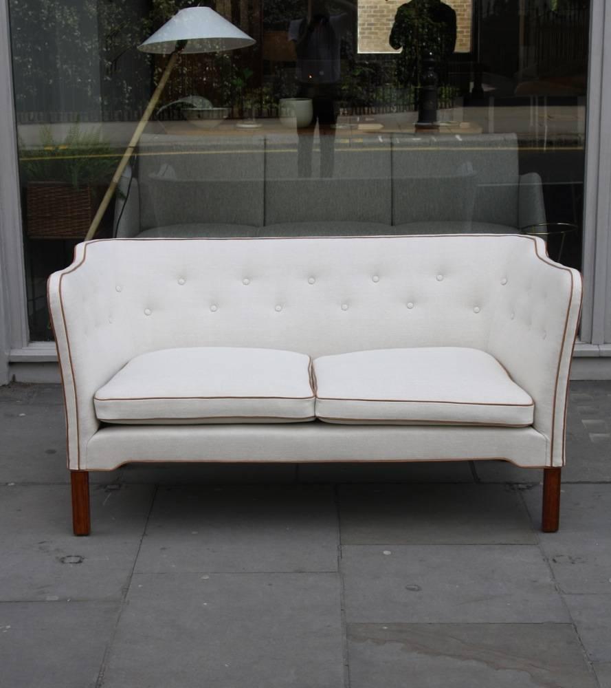 Wonderful Small Sofa by Danish Master Cabinetmaker 3