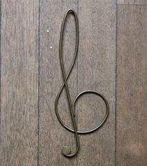 Carl Auböck Treble Clef Shaped Paper Clip