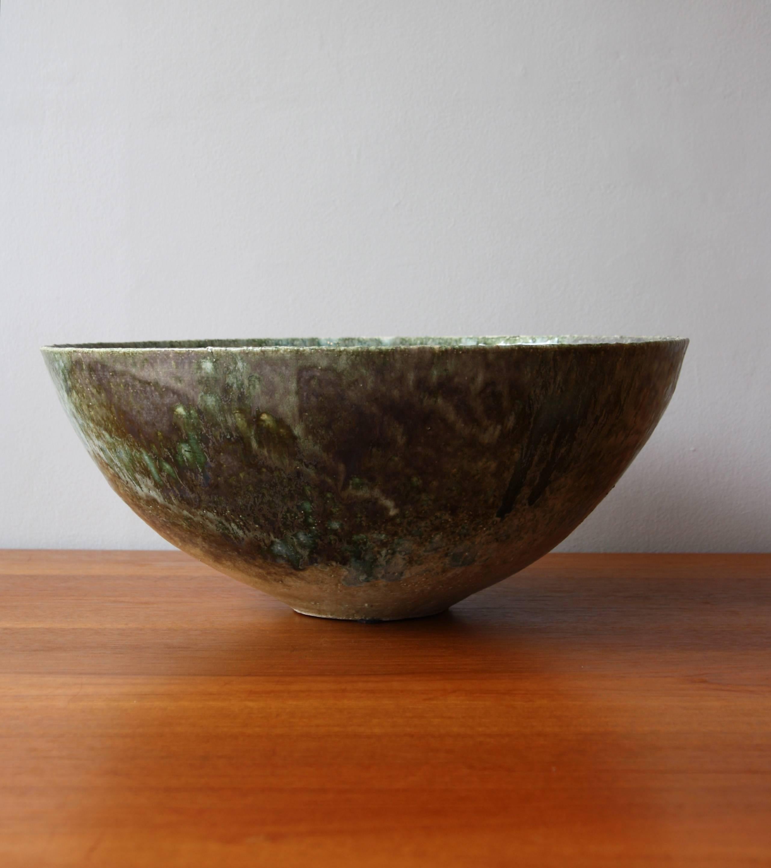 Danish Kasper WüRtz One off Massive Stoneware Bowl