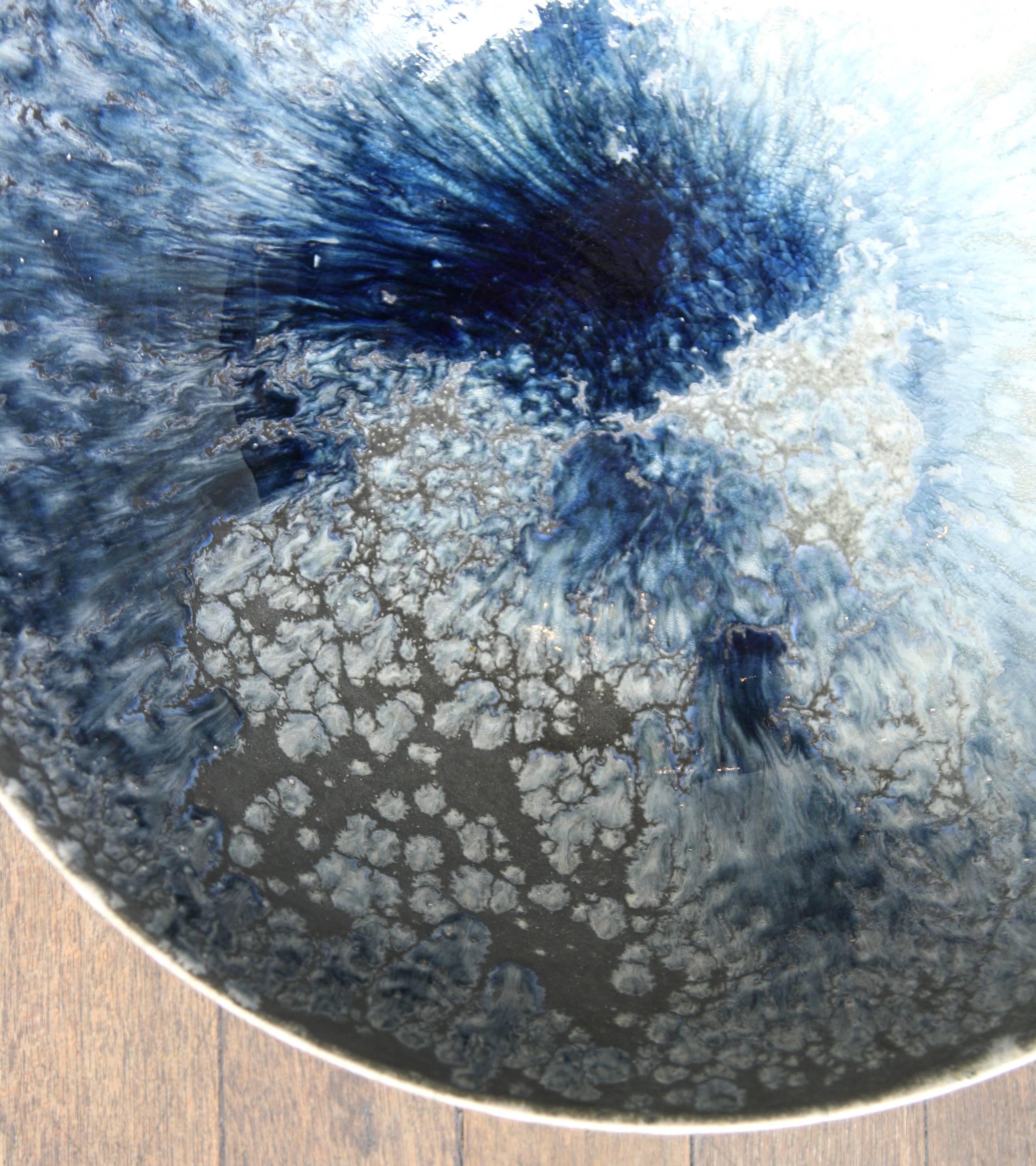Kasper Würtz One off Vast Stoneware Bowl In Excellent Condition In London, GB