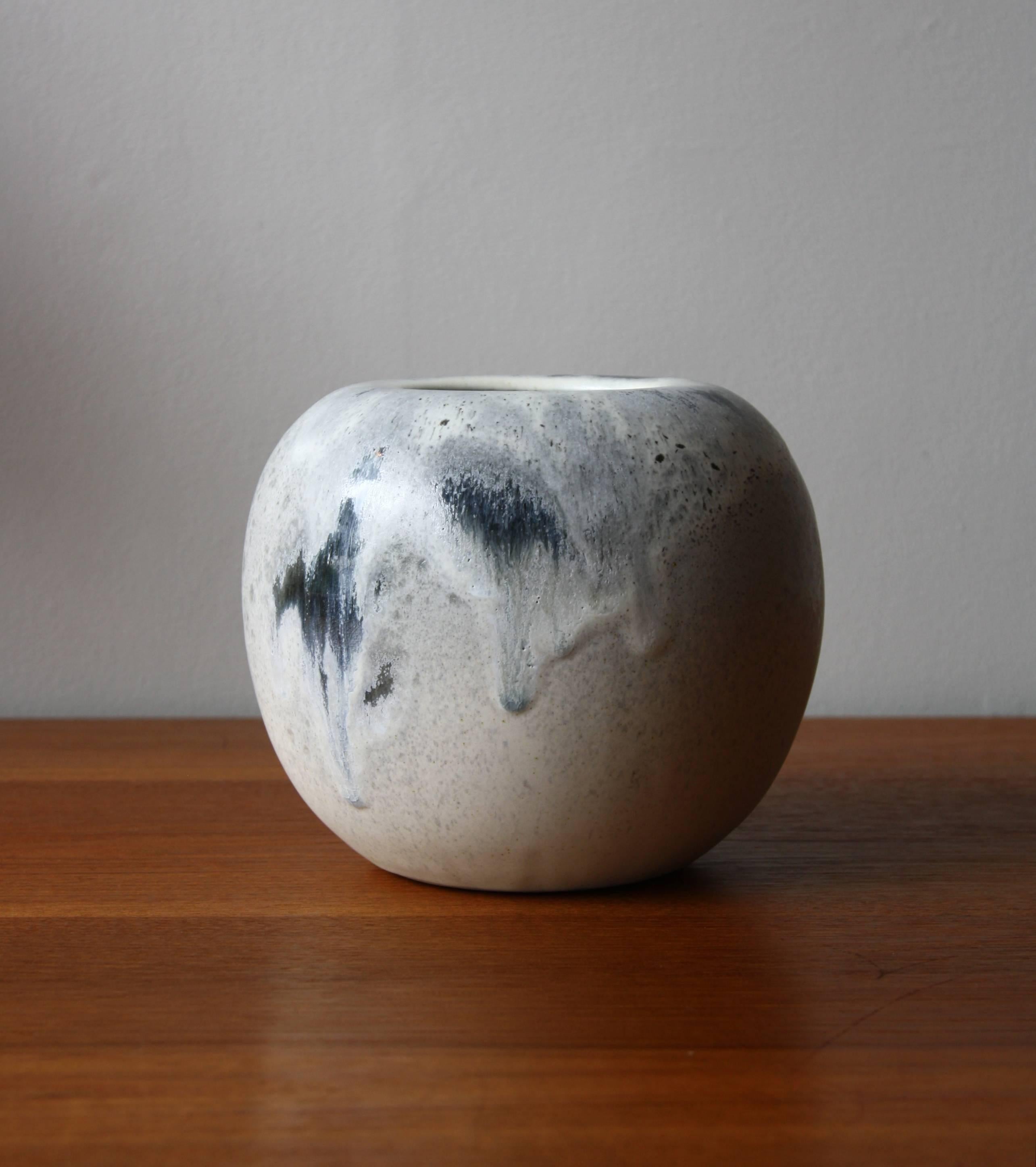 Danish Kasper Würtz One Off Ovoid Stoneware Vase