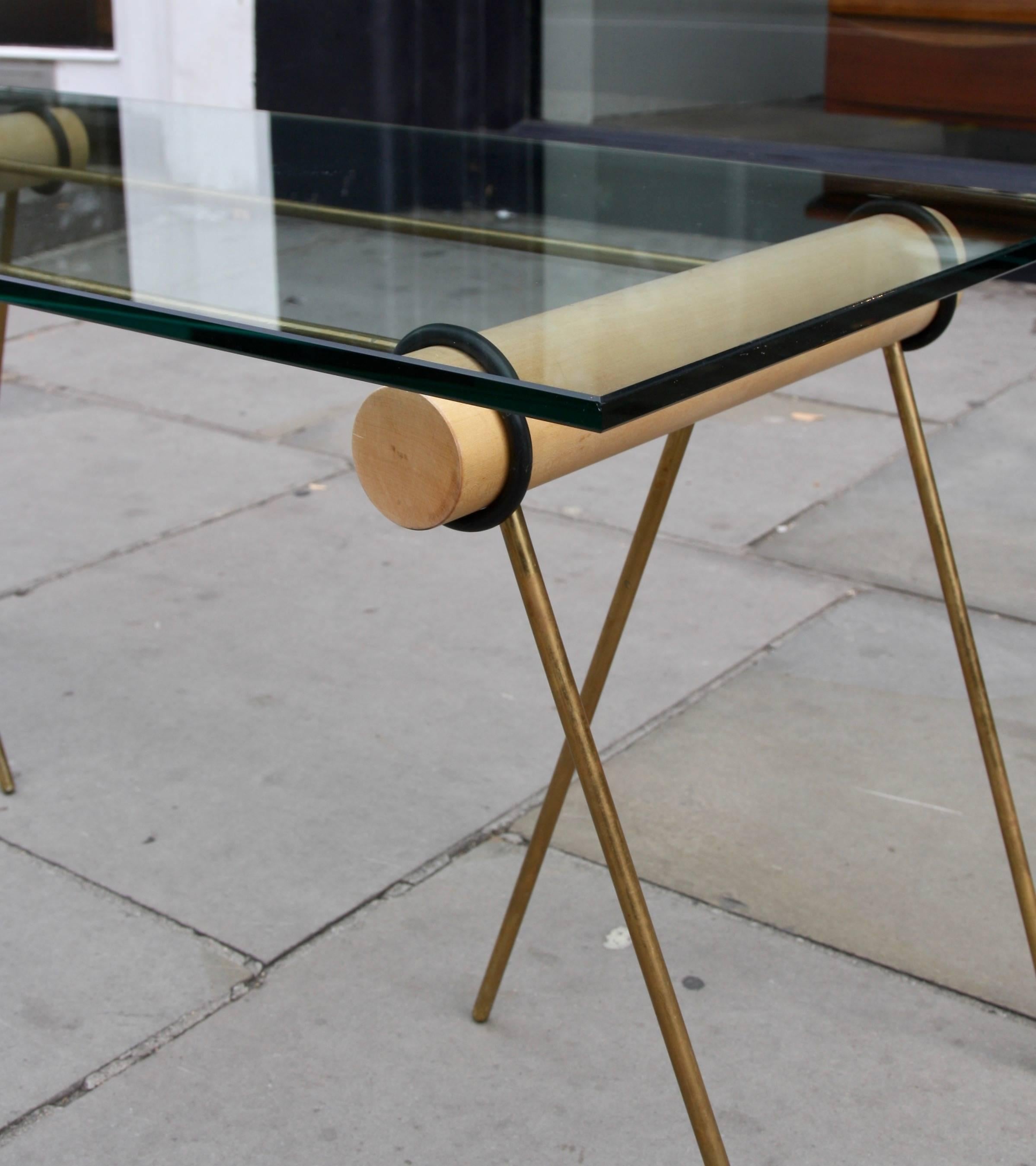 Austrian Carl Auböck II Model #3907 1950s Glass Lounge Table