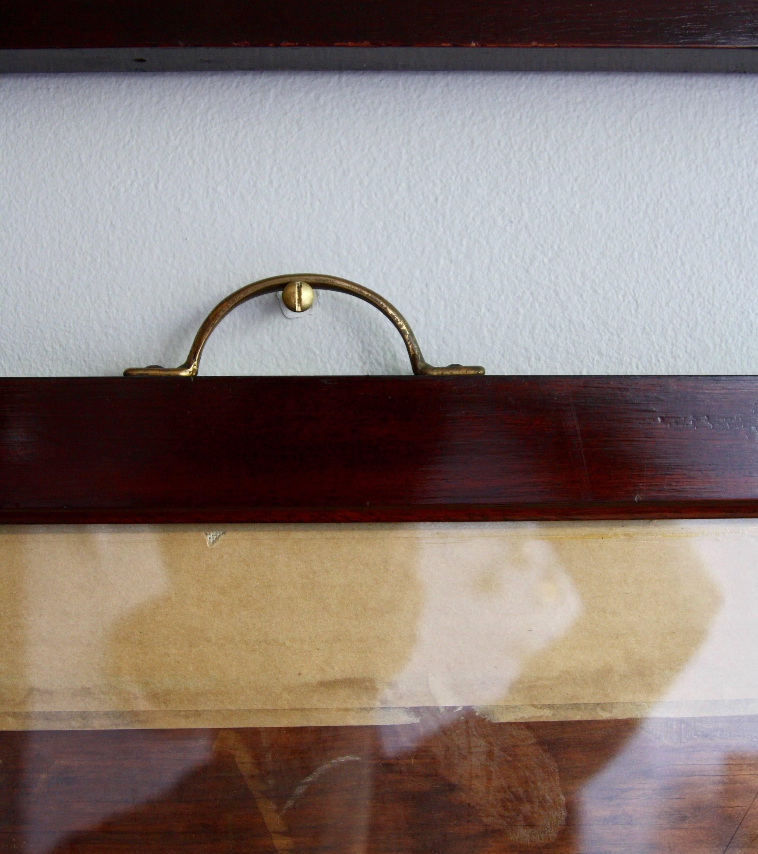 vintage museum display cases