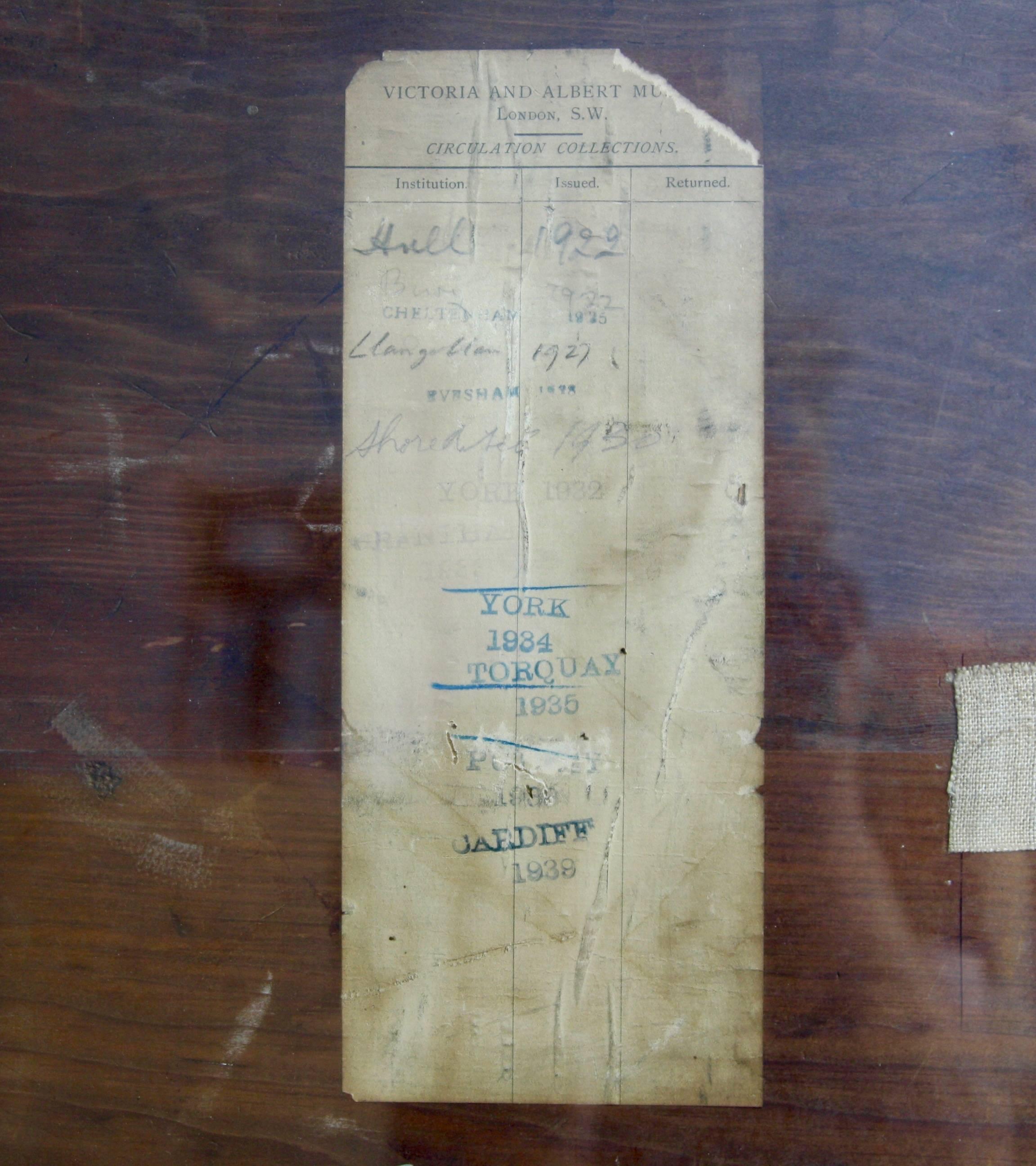 English Antique Mahogany Frames/ Specimen Trays/ Museum Display Cases from the V&A