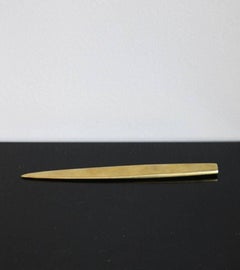 Carl Aubock Brass Letter Opener