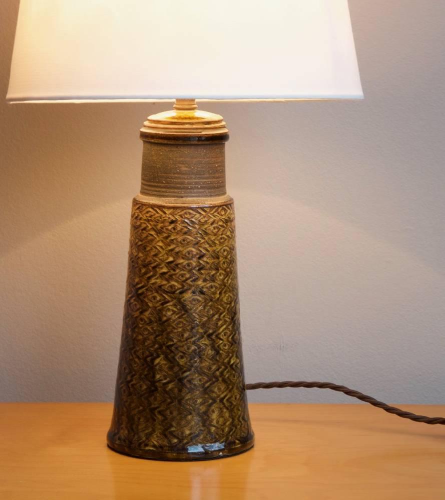 Nils Kähler Stoneware Table Light #6 In Excellent Condition In London, GB