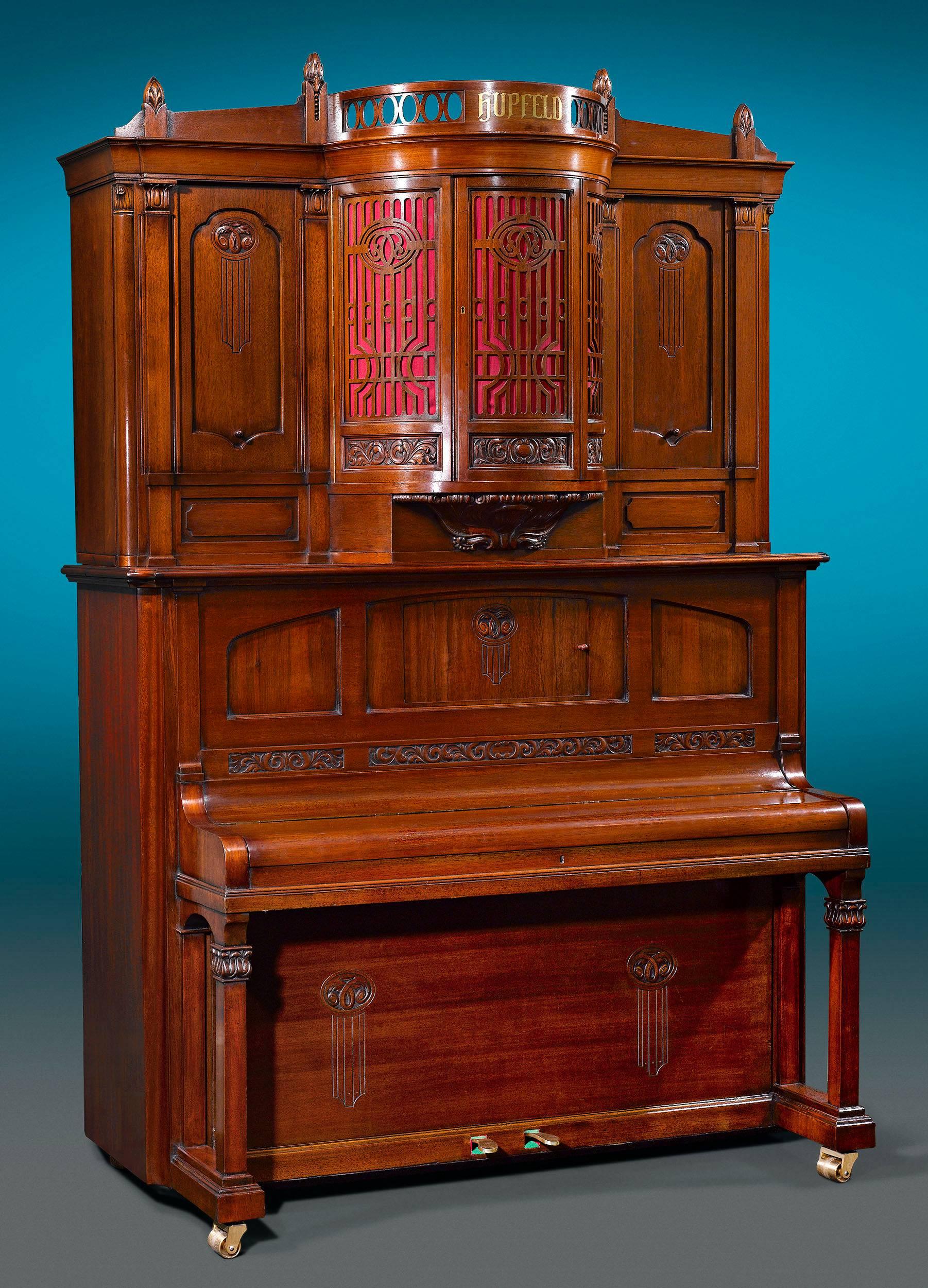 Hupfeld Phonoliszt-Violina Model B Music Cabinet In Excellent Condition For Sale In New Orleans, LA