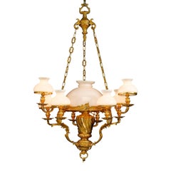 Vintage 19th Century Louis XV-Style Chandelier