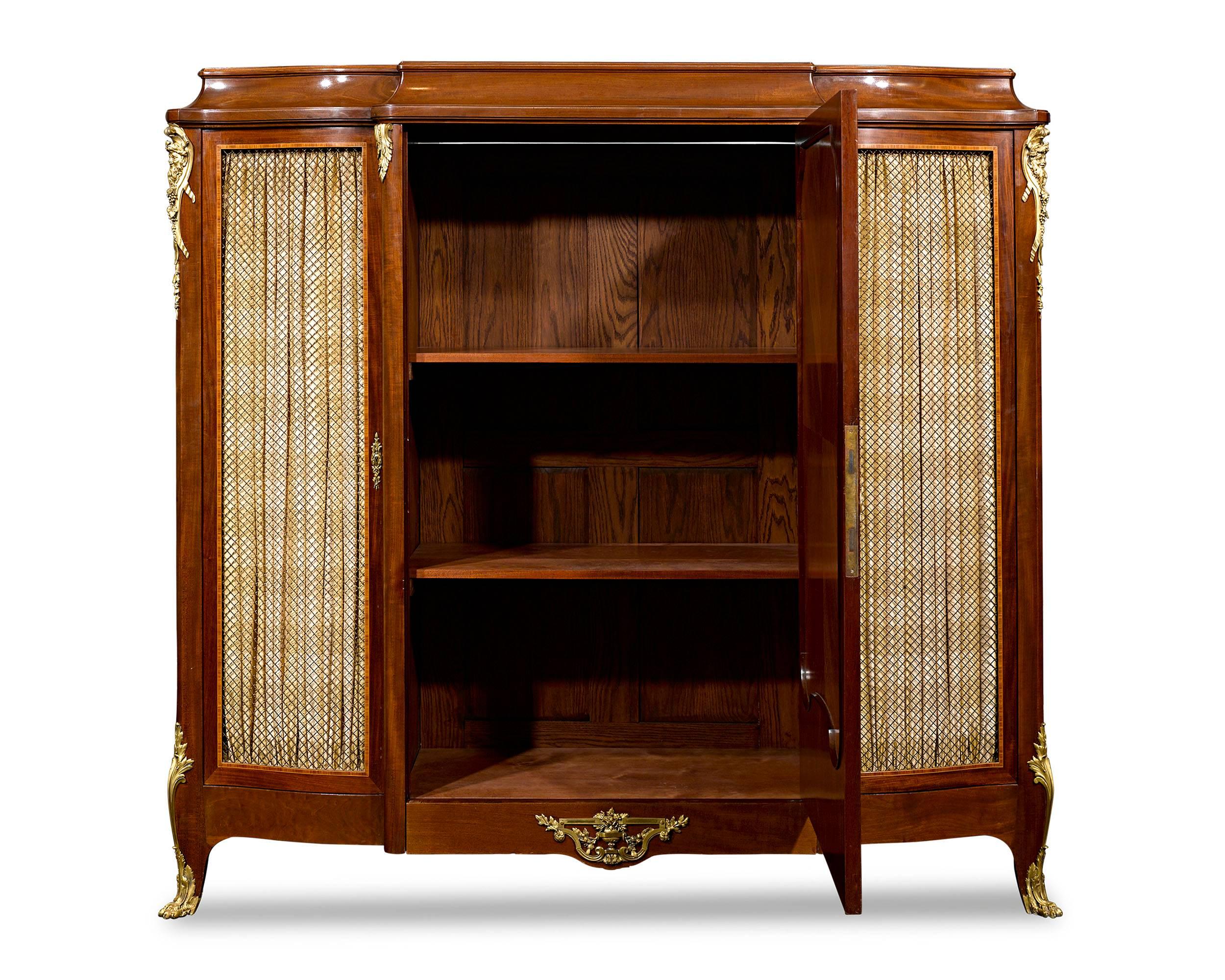 French Louis XV-Style Cabinet by François Linke