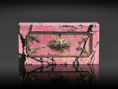 Faberge Rhodonite Bell Push