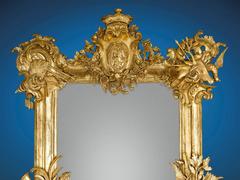 19th Century Gilded Mirror