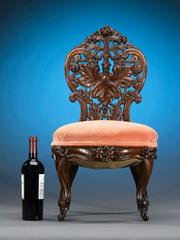 19th Century Belter Child's Slipper Chair