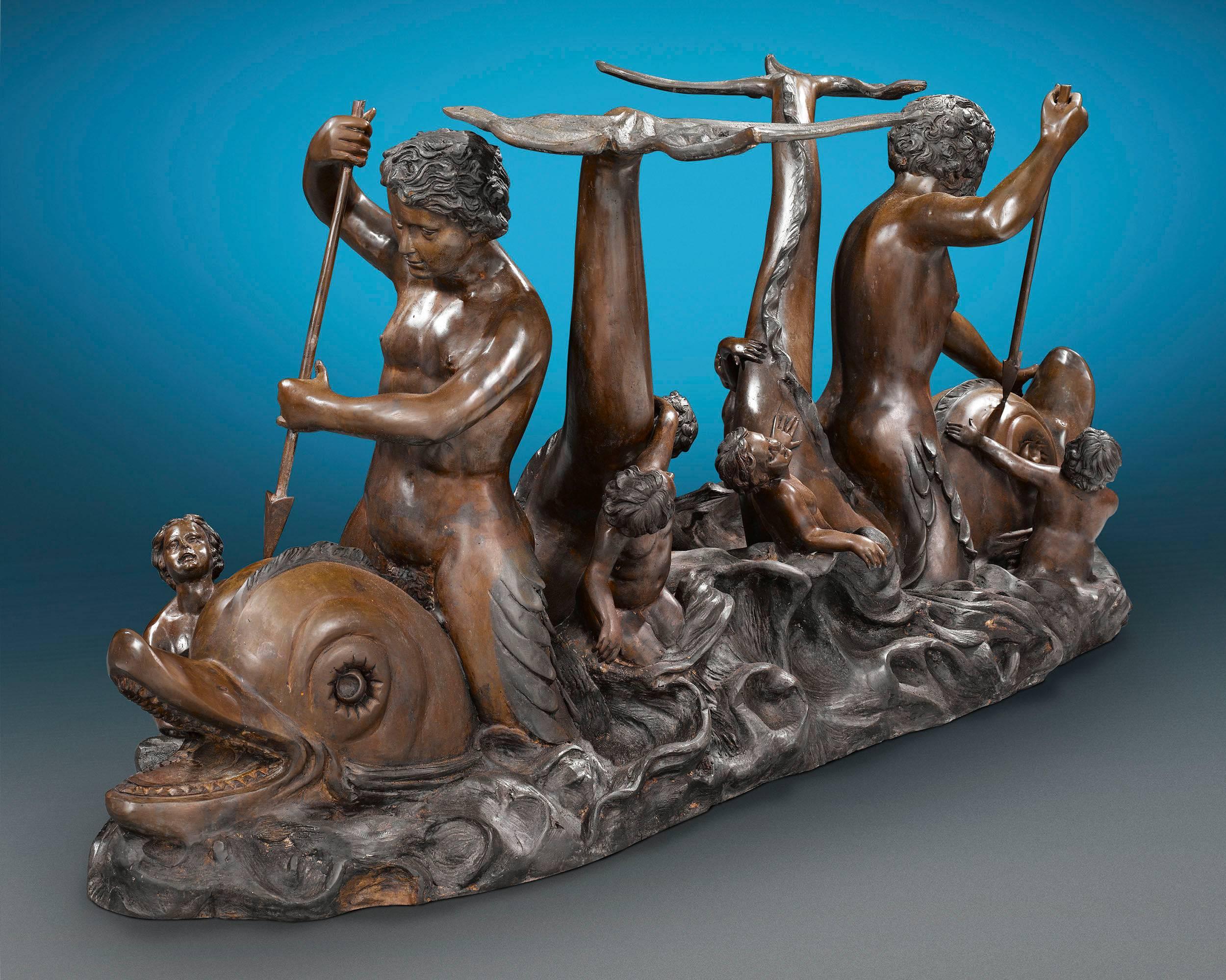 Other Nautical Bronze Sculptural Table