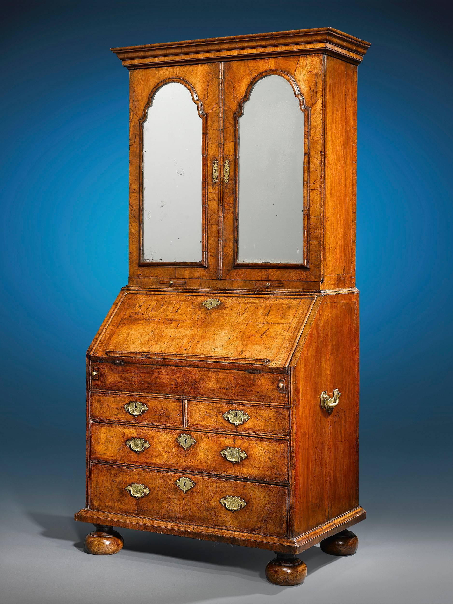 18th Century and Earlier 18th Century English Secretary  For Sale