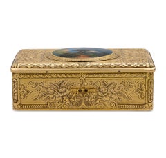 Gold Bird Box by Charles Bruguier