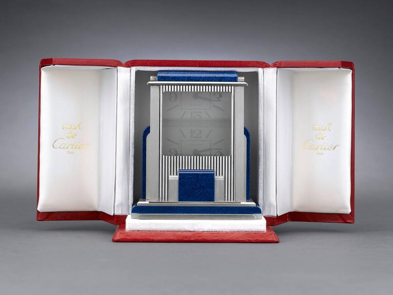 Cartier Prism Mystery Clock For Sale at 1stdibs