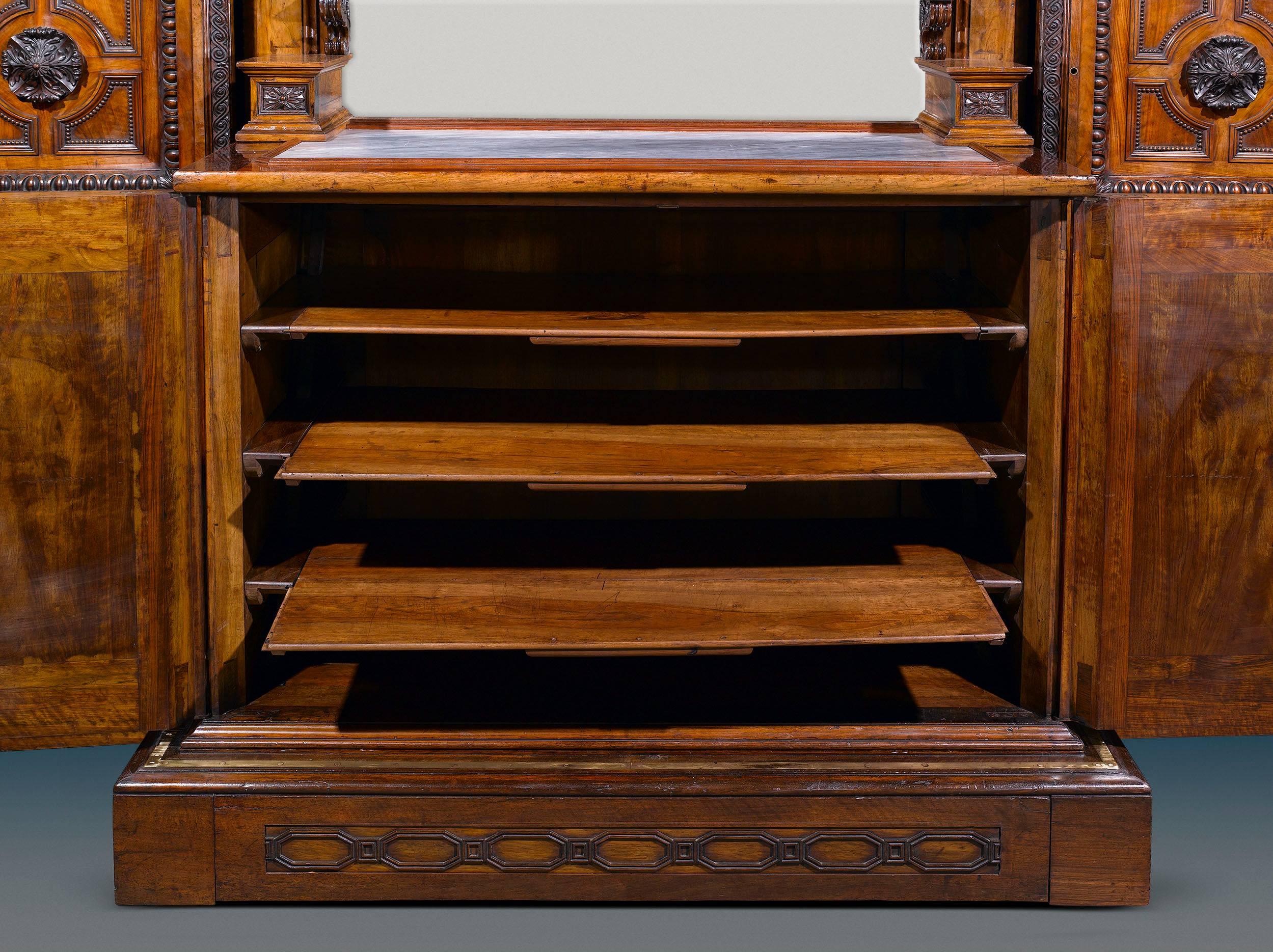 19th Century Angiolo Barbetti Exhibition Cabinet