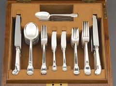 Tiffany & Co. Silver Flatware Castilian Pattern