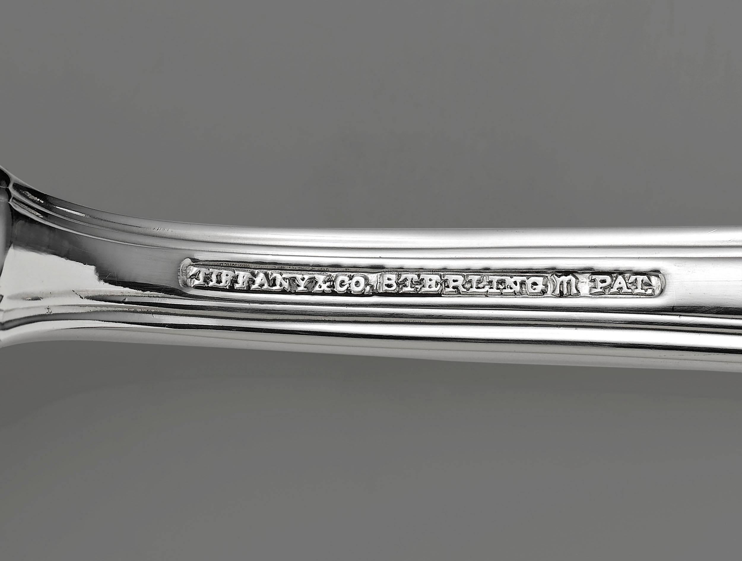 American Tiffany & Co. Silver Flatware Castilian Pattern