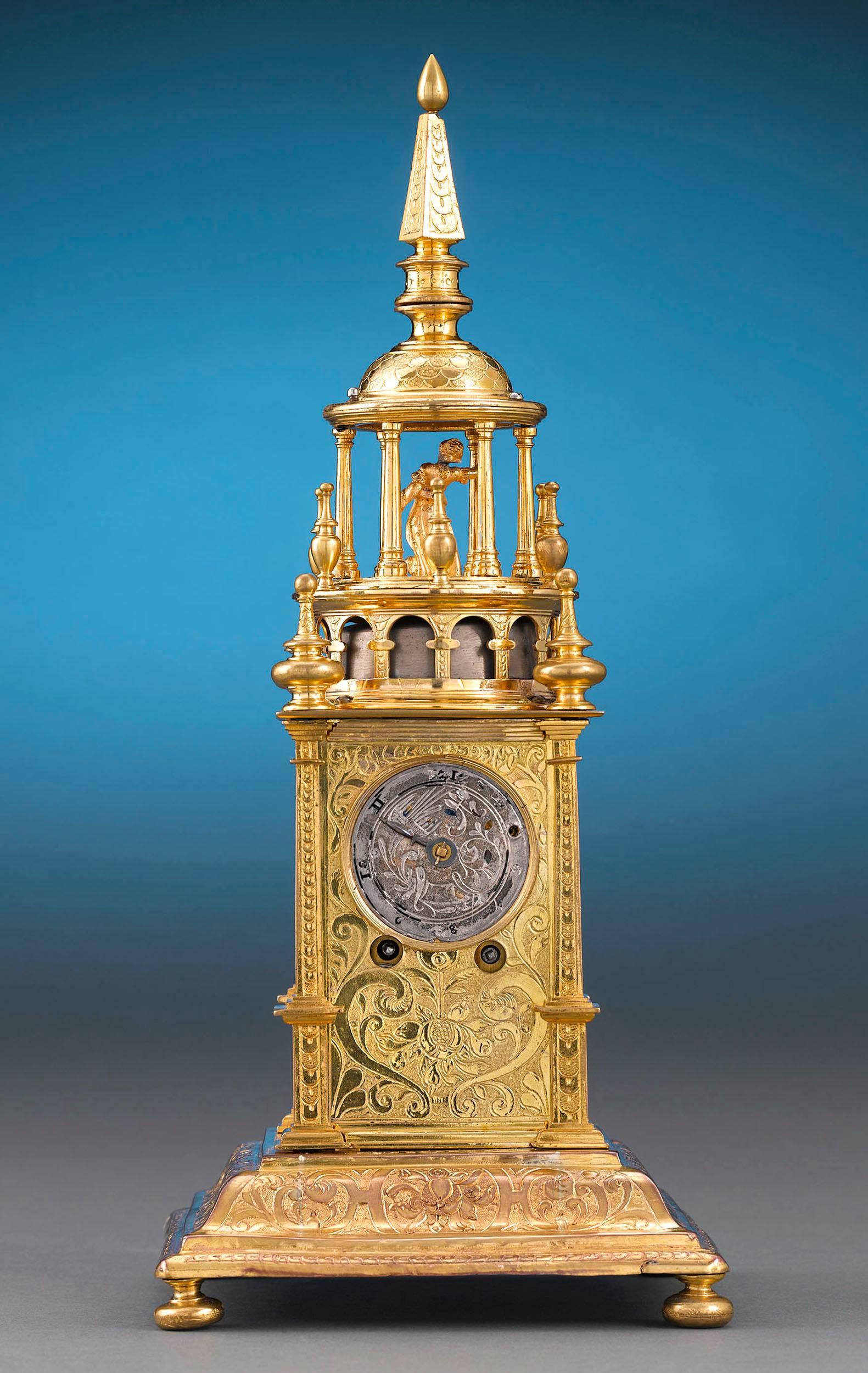 German Renaissance Turret Clock, Early 17th Century