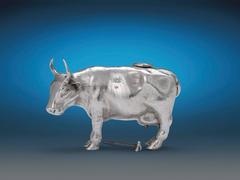 German Silver Cow Creamer