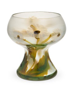 Tiffany Studios Internally Decorated Daisy Favrile Vase