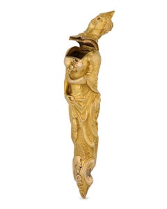 Female-Form Yellow Gold Étui