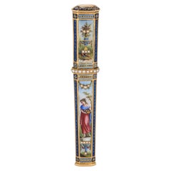 Gold and Enamel Étui