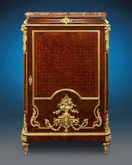 Louis XIV Inspired French Linen Press