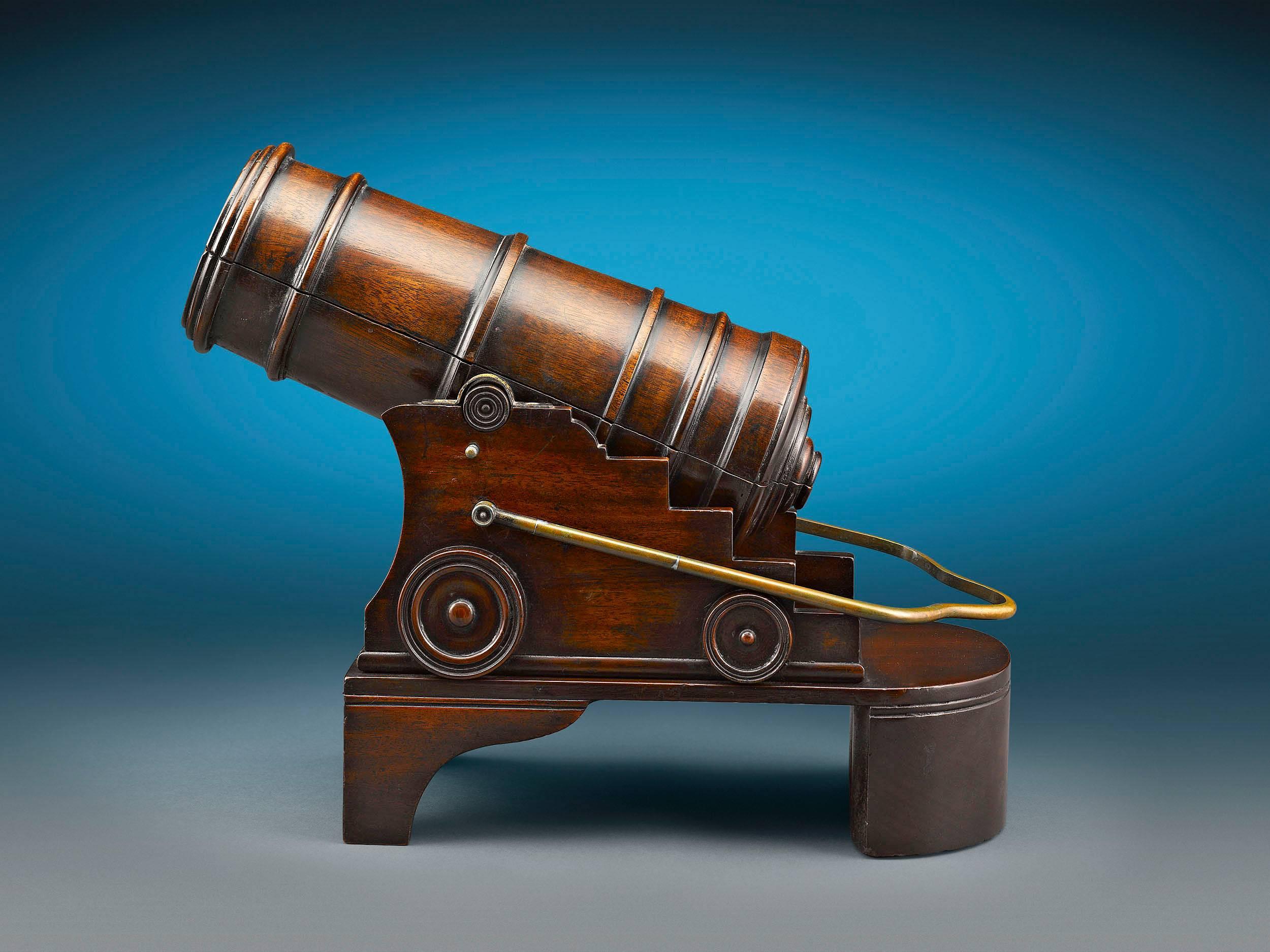 Other Mahogany Cannon Wine Holders