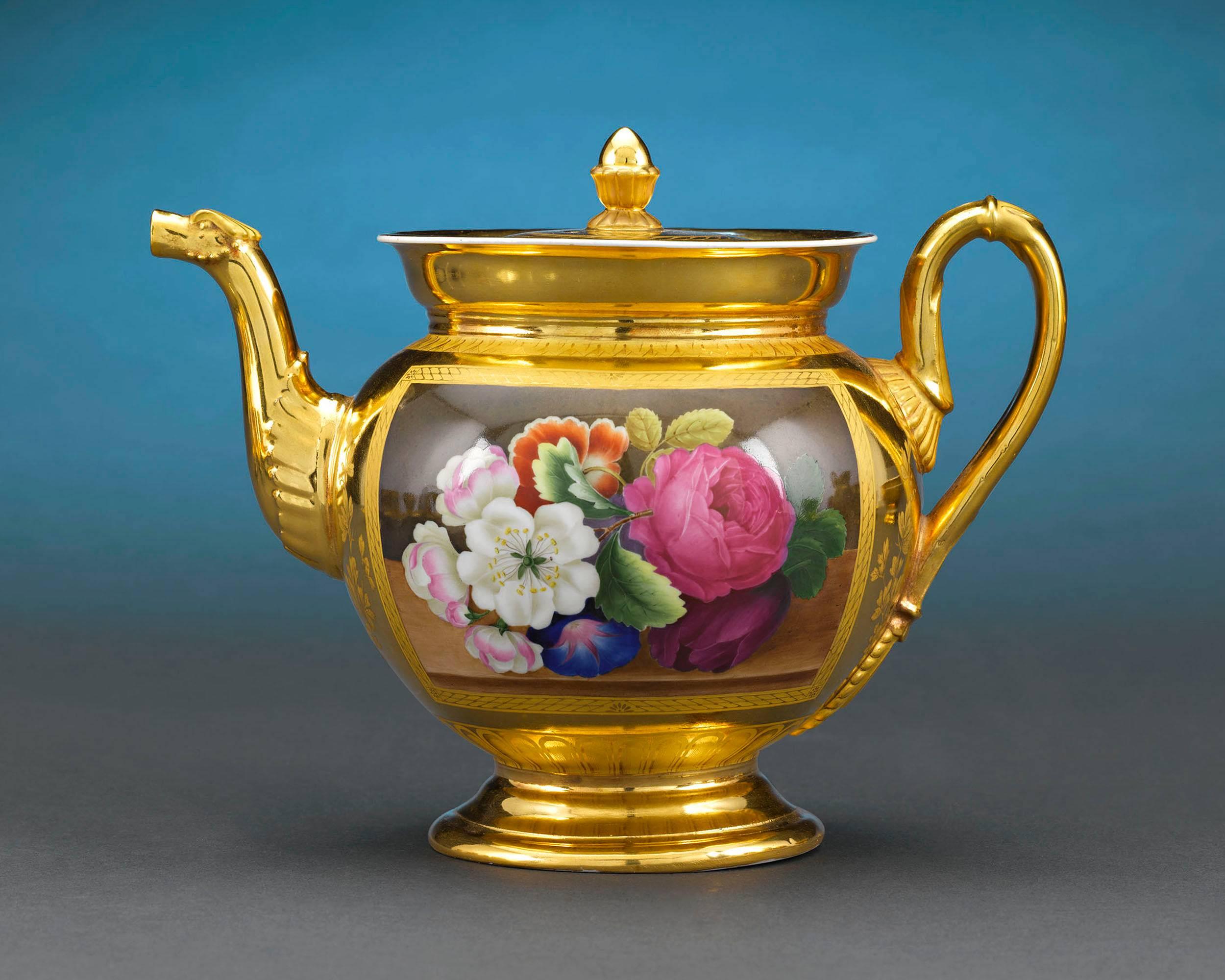 Gilt Meissen Tea and Coffee Service