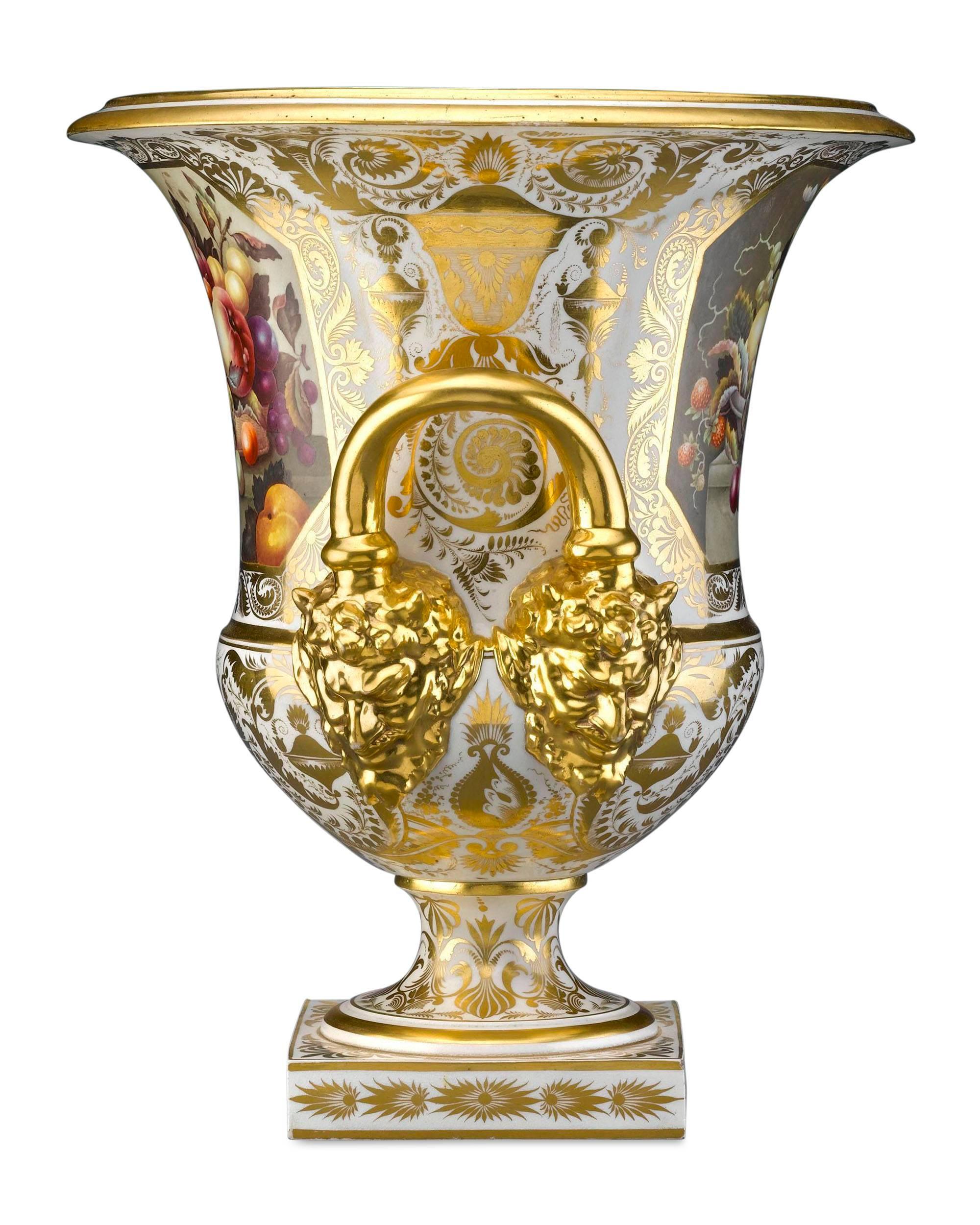 Other Derby Porcelain Campana Vase
