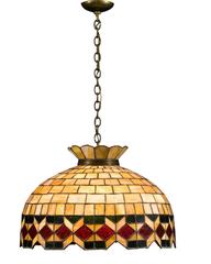 Leaded Glass Hanging Light