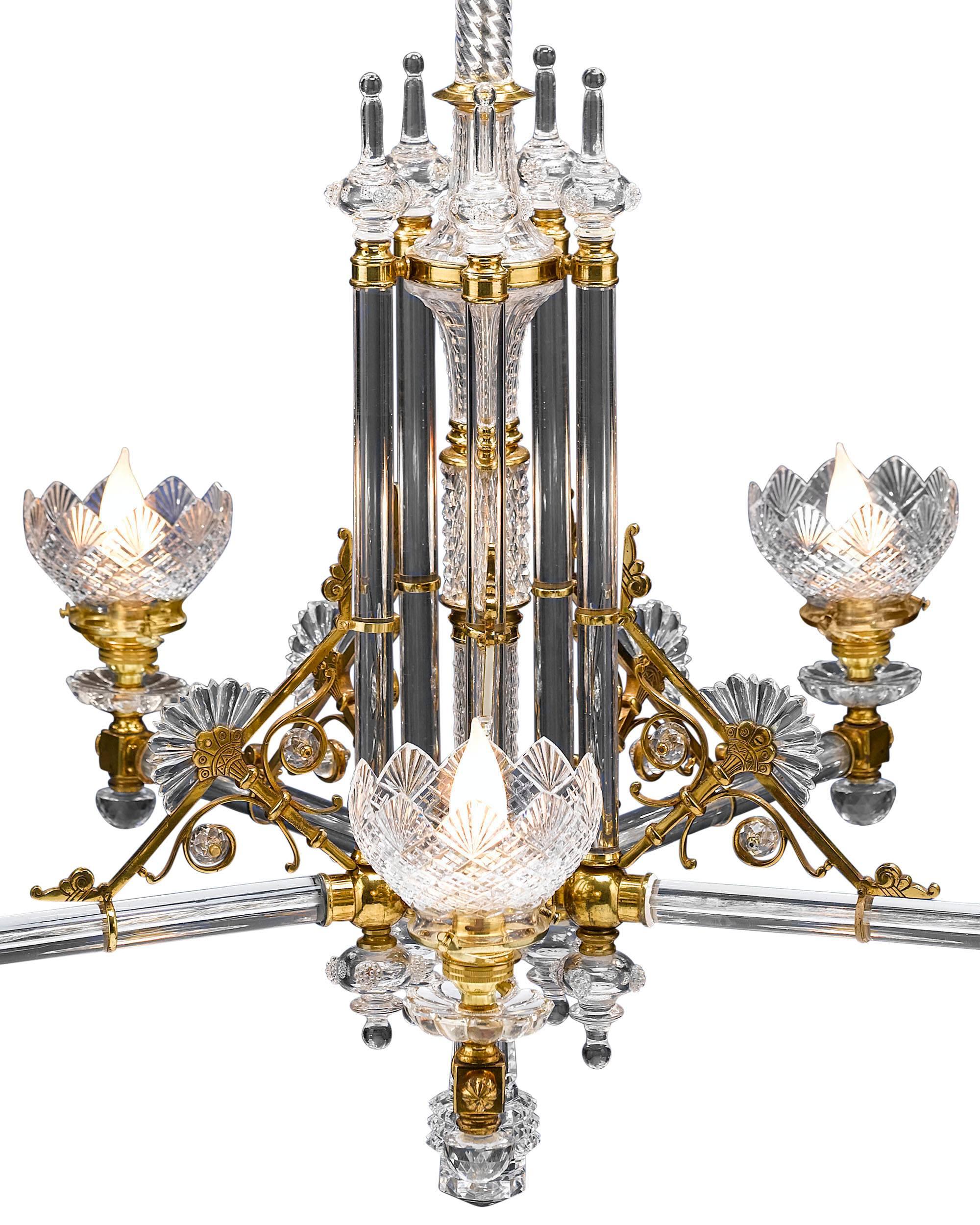 Other 19th Century Gasolier by F. & C. Osler