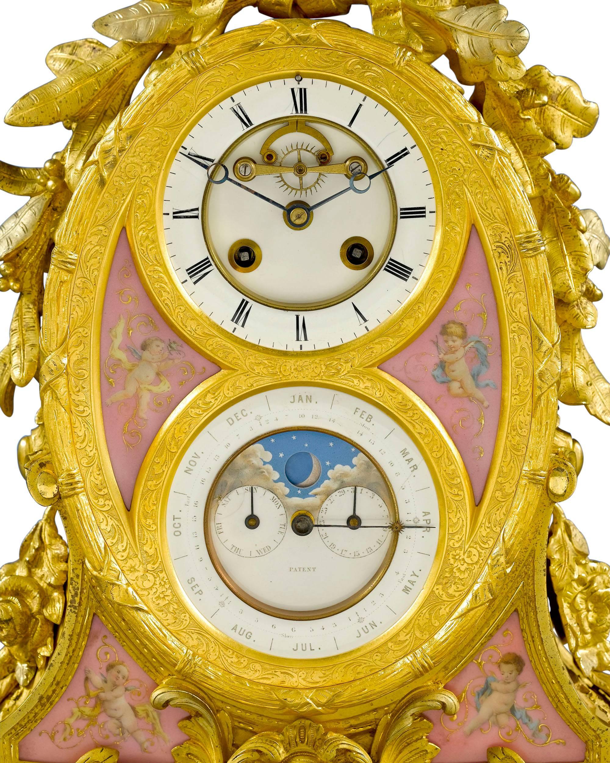 Other Important Perpetual Calendar Clock by Muirhead