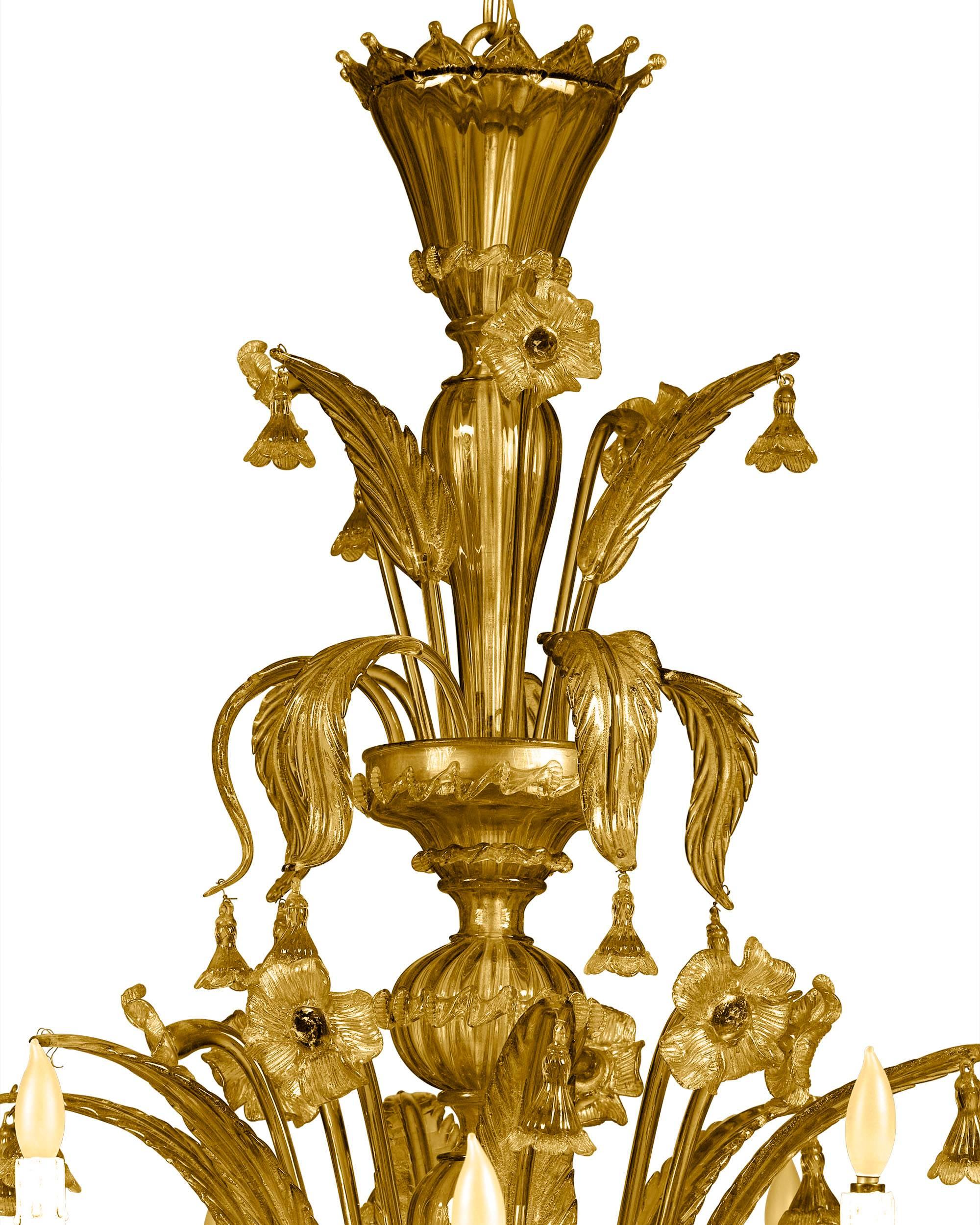 venetian murano glass chandelier