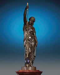 Farcot or Carrier-Belleuse Conical Mystery Clock