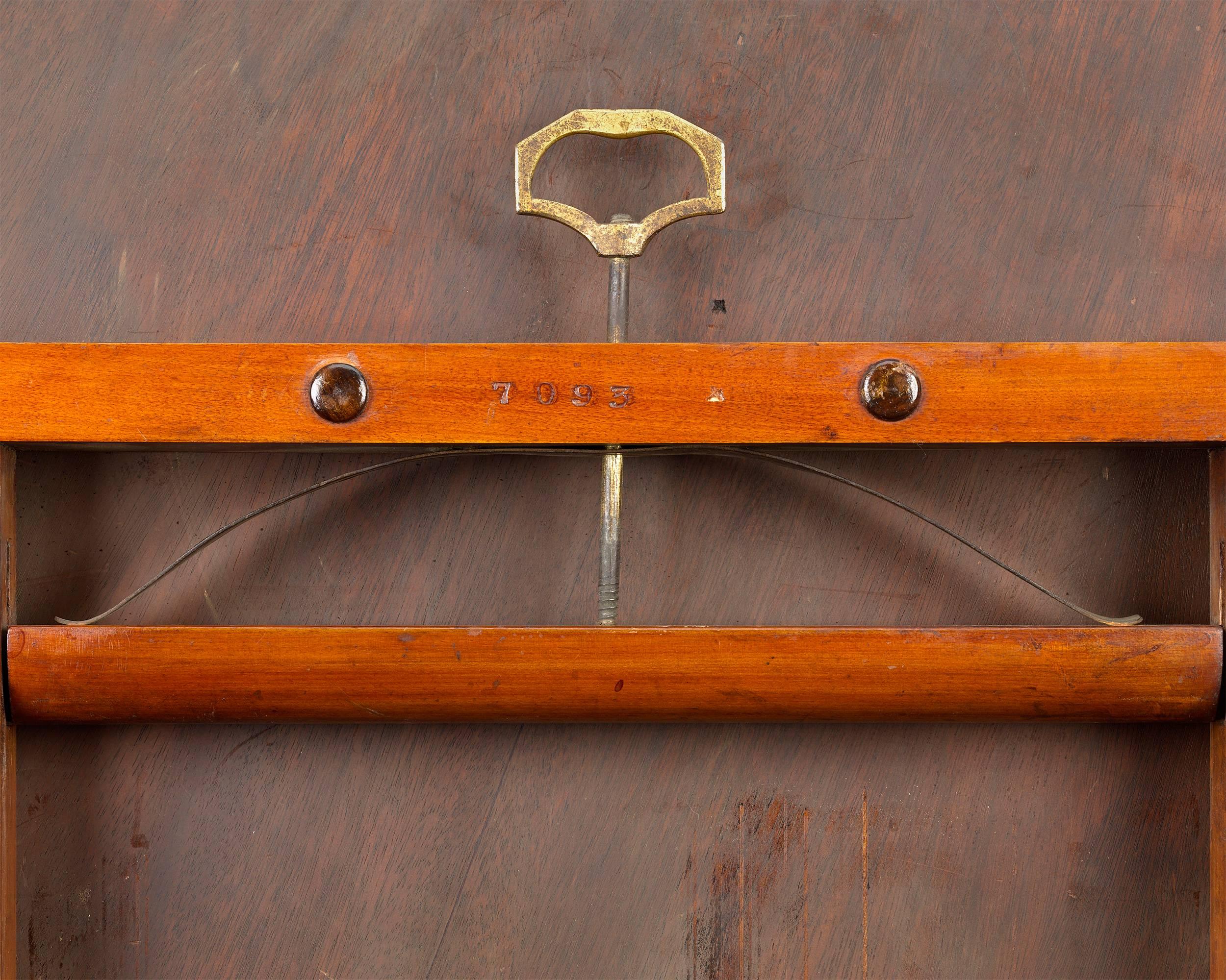 Inlay 19th Century Veneer Sample Tilt-Top Table