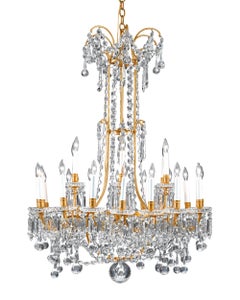 Baccarat Crystal Twenty-Four-light Chandelier