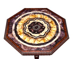 Blue John and Goncalo Alves Table by Gillows