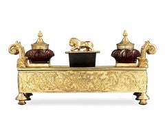 Gothic-Style Regency Inkwell
