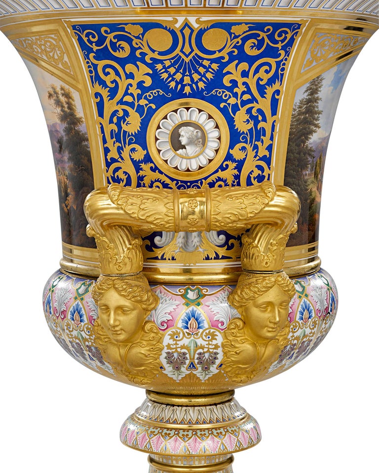 Royal KPM Porcelain Krater Vase at 1stDibs kpm royal, royal porcelain
