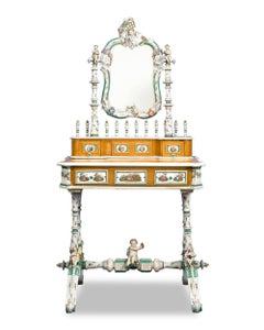 19th Century Meissen Porcelain Dressing Table