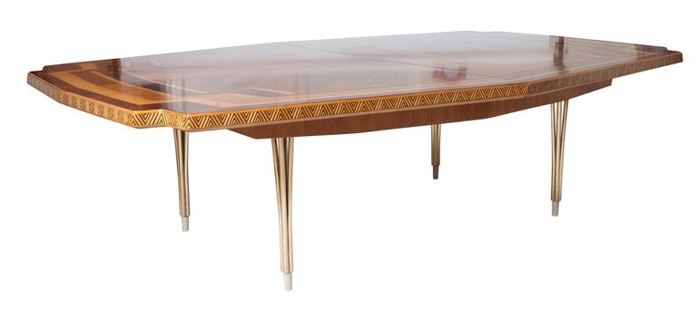 Veneer Dinning Table Designed by Carl Appel