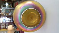 Pair of Tiffany Favrile Liquer/Cordial Decanters