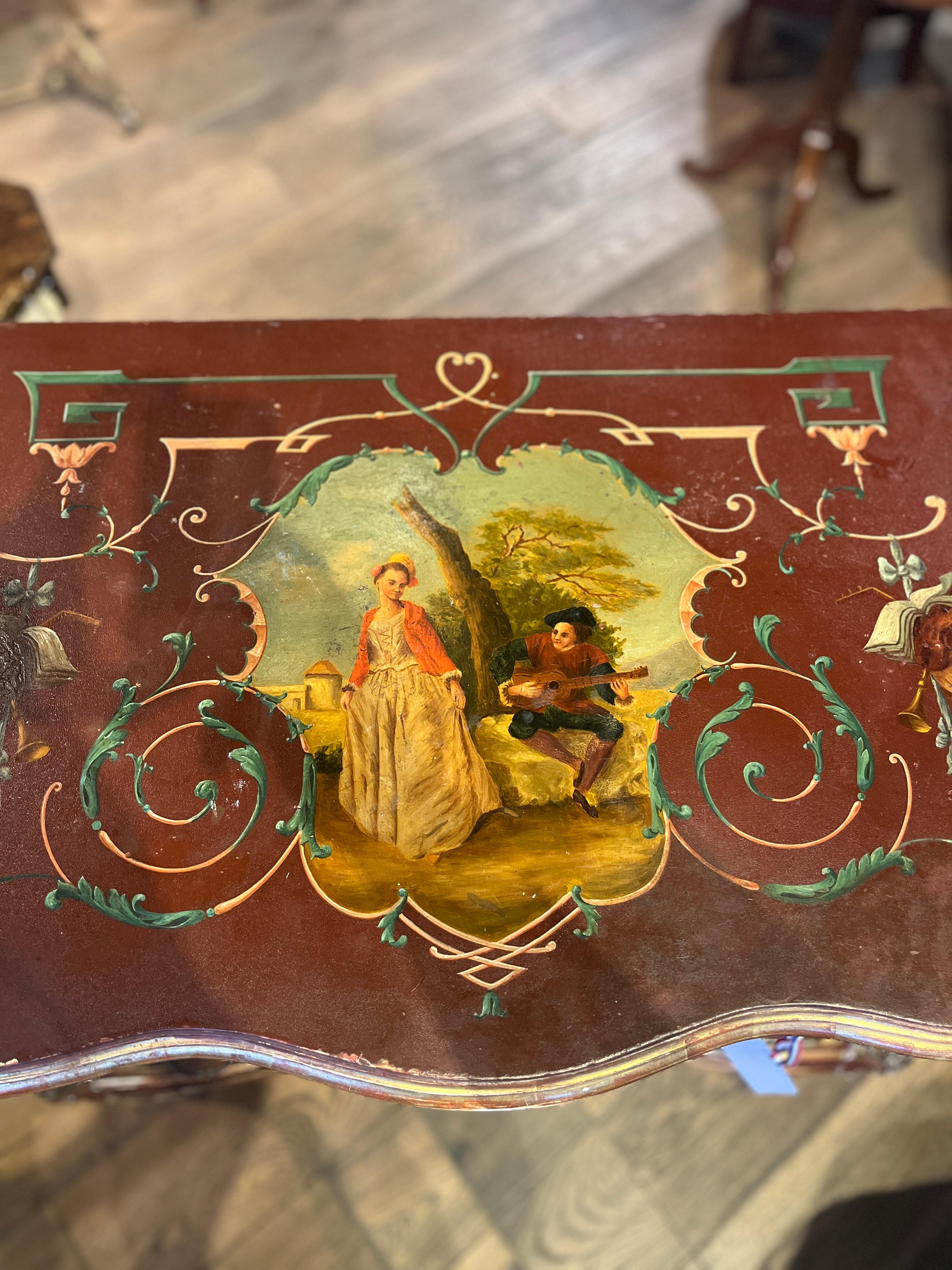 18th Century Venetian Painted Chest In Good Condition For Sale In Scottsdale, AZ
