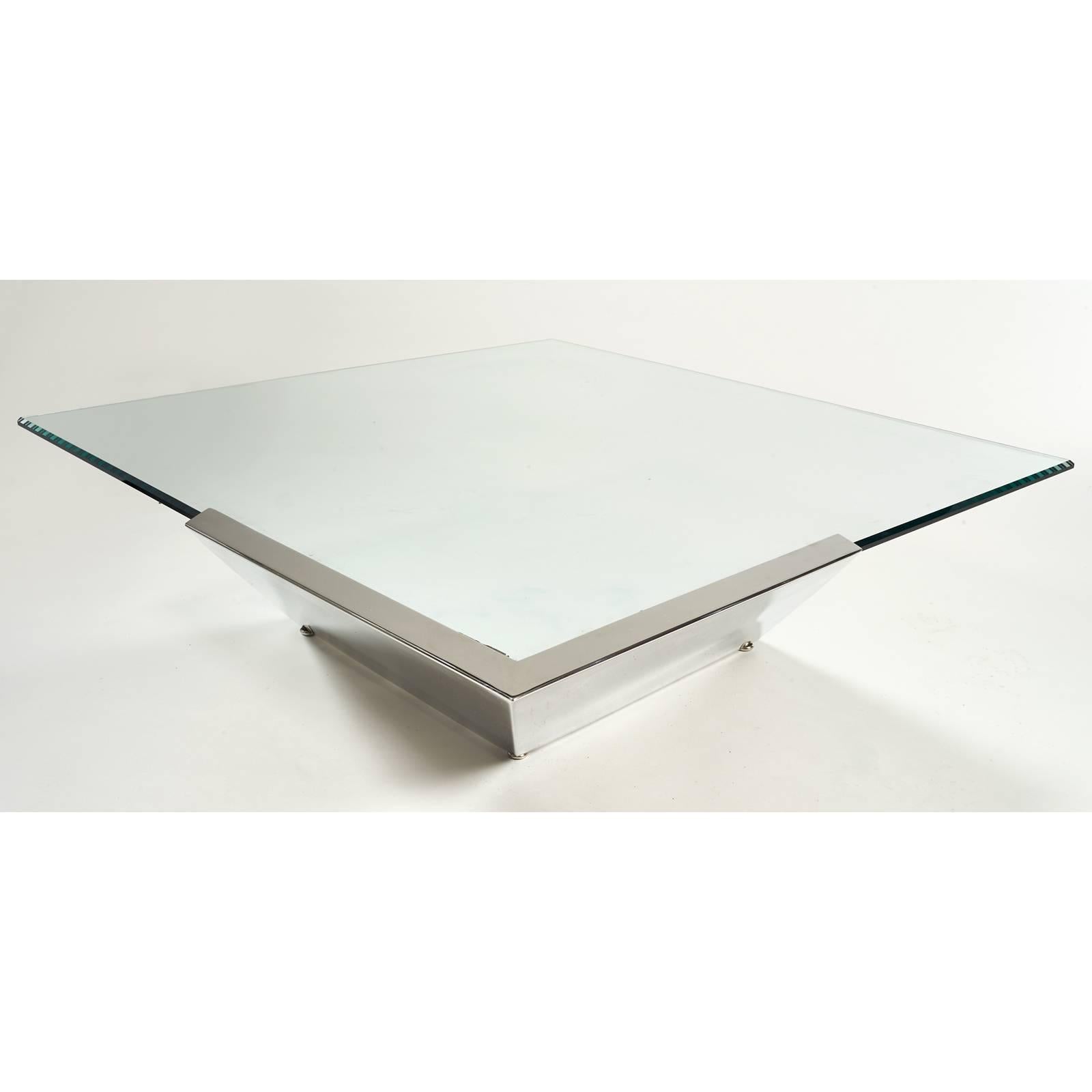 Stunning Late 1990s Brueton Cantilever Coffee Table 2
